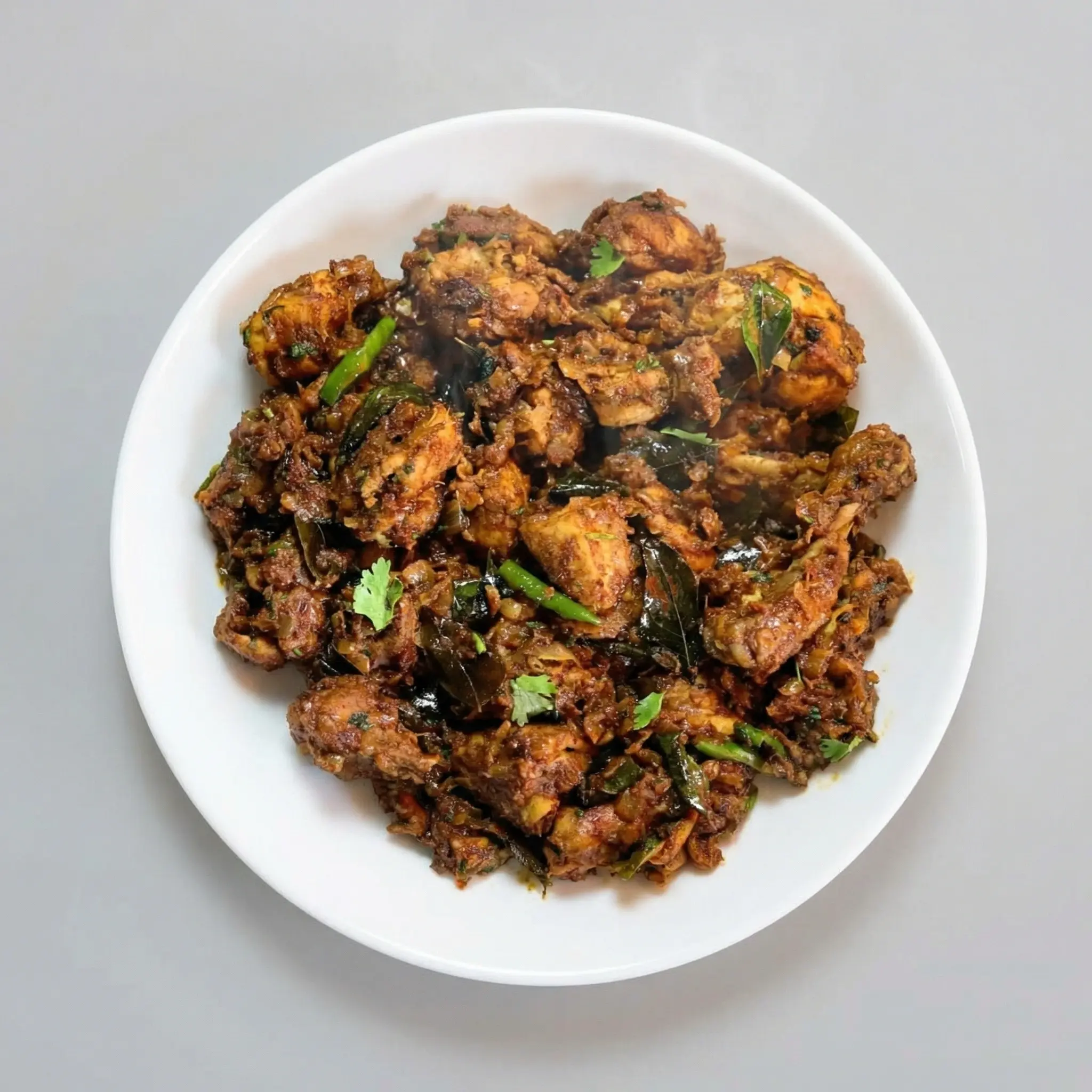 Chicken Kondattam - Kerala style chicken at Kerala Restaurant Edmonton