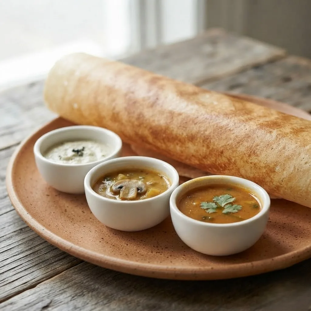 Masala Dosa - crispy South Indian crepe delivered near McQueen Edmonton